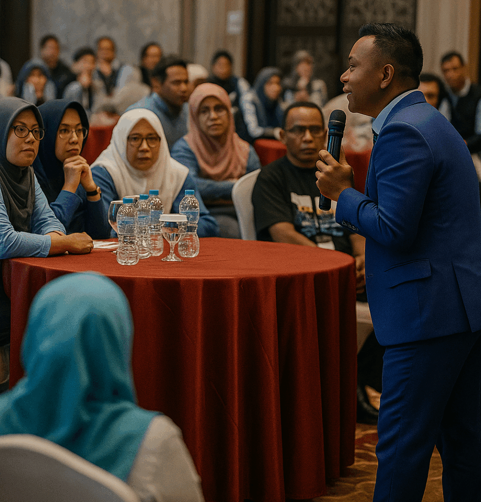 Berapa Biaya Jasa Motivator Untuk Cooperate dengan Jumlah Peserta Kurang Lebih 100an